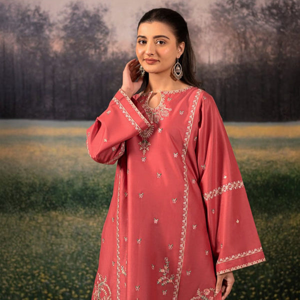 JANNAT EMBROIDERY 2PC FARSHI